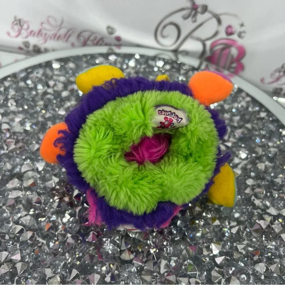 Popples plush toy vintage furry fuzzy purple Colorful Plush Toy